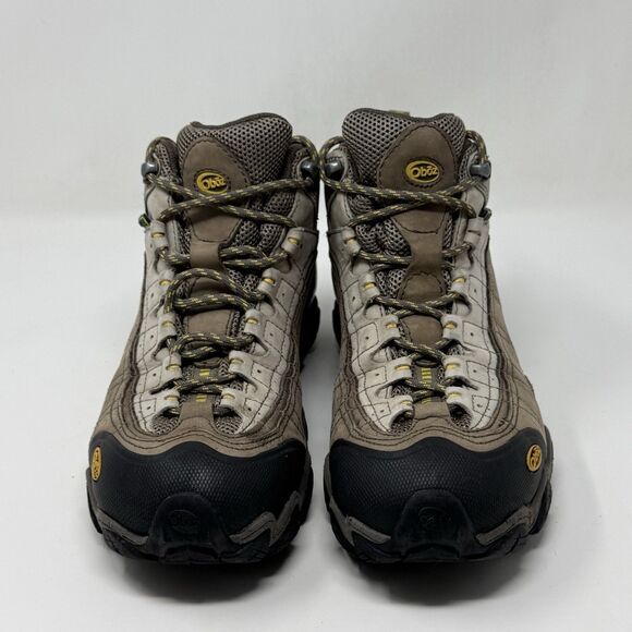Oboz Bridger Hiking Boots Womens 11 Brown Nubuck Leather Waterproof Gorpcore - Picture 5 of 16